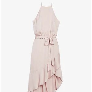 Asymmetrical Ruffle Dress